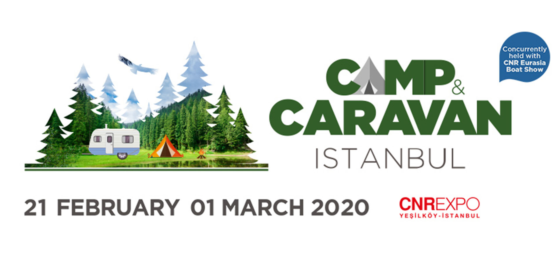 Camp & Caravan Istanbul 2020 - выставка походного оборудования и товары для активного отдыха